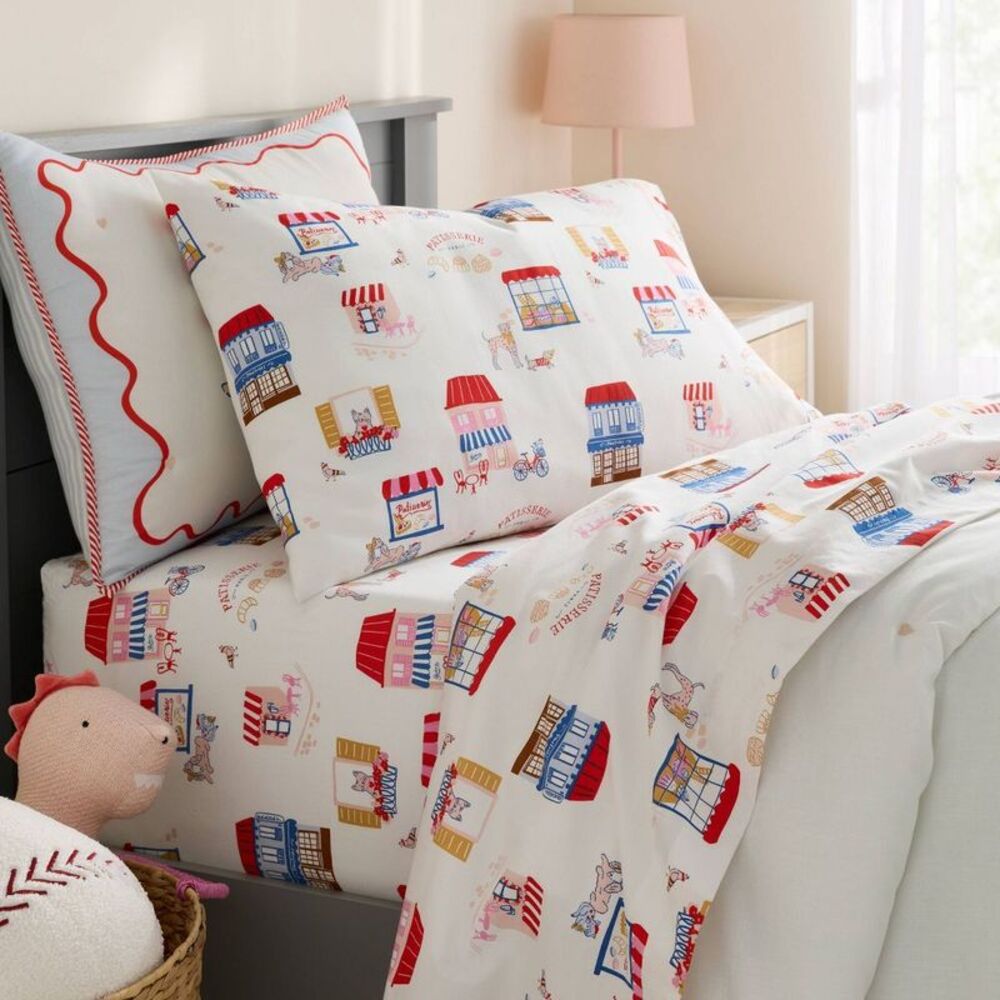 Full Kids' Patisserie Cotton Sheet Set - Pillowfort - Picture 2 of 4